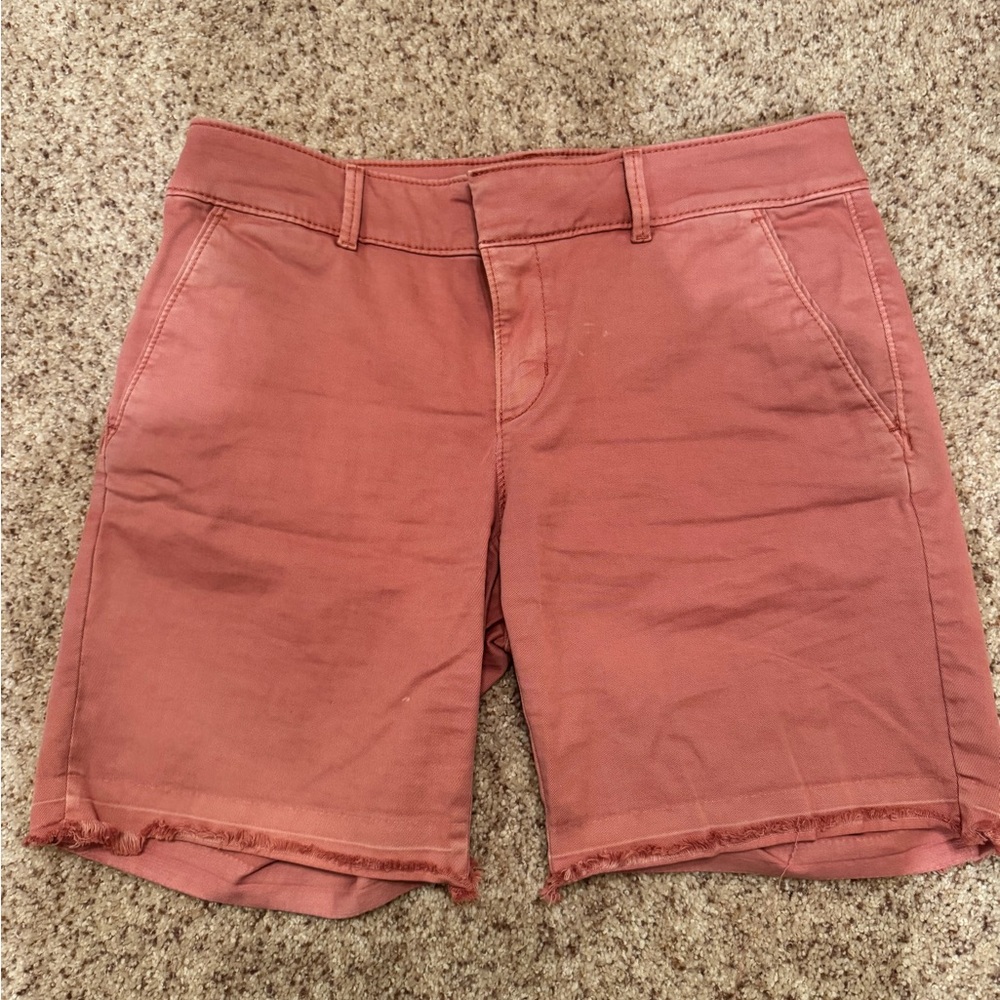 LOFT Women's Terracotta Bermuda Shorts